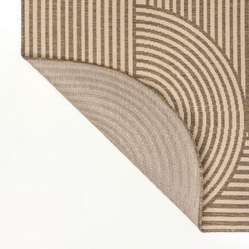Margot Modern Geometric Arch Stripe Area Rug
